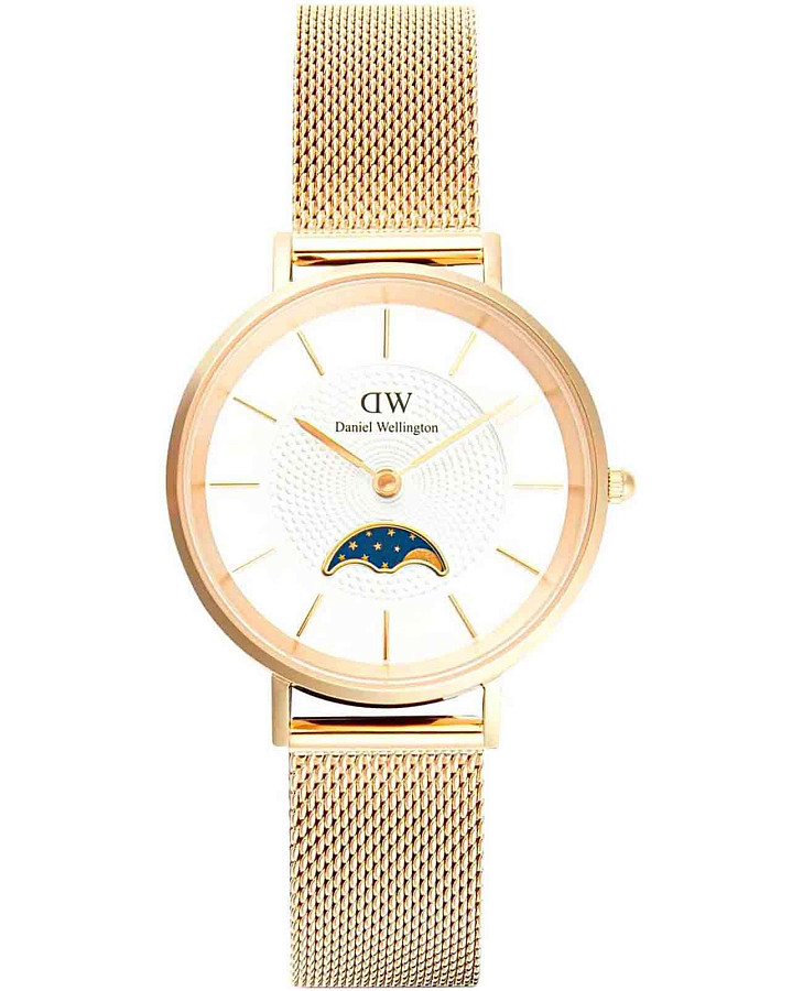 Часы Daniel Wellington Petite Lune Melrose DW00100771 — женские, белый