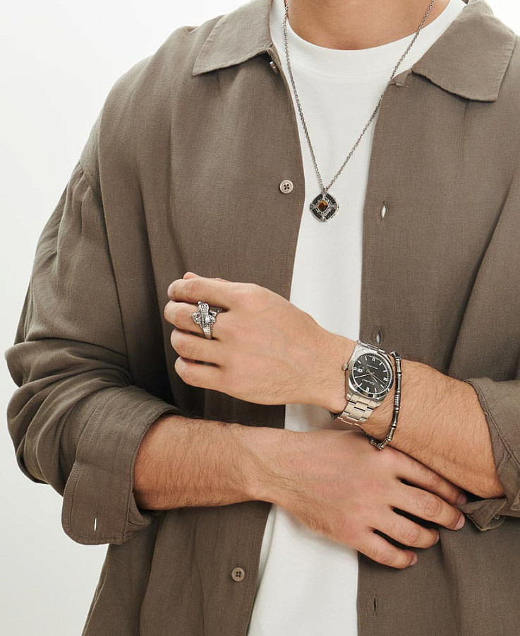 Часы Mathey-Tissot Mathy H452AS — кварцевые, сталь металл