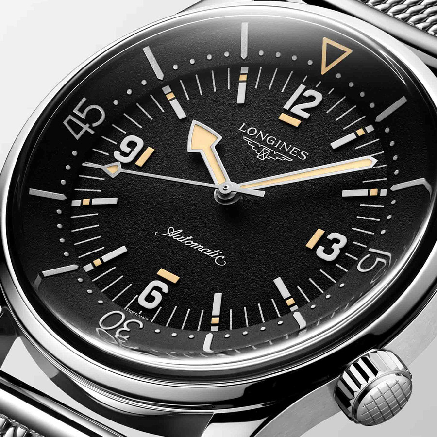 Часы Longines legend diver L3.795.4.59.9 — нержавеющая сталь, мужские