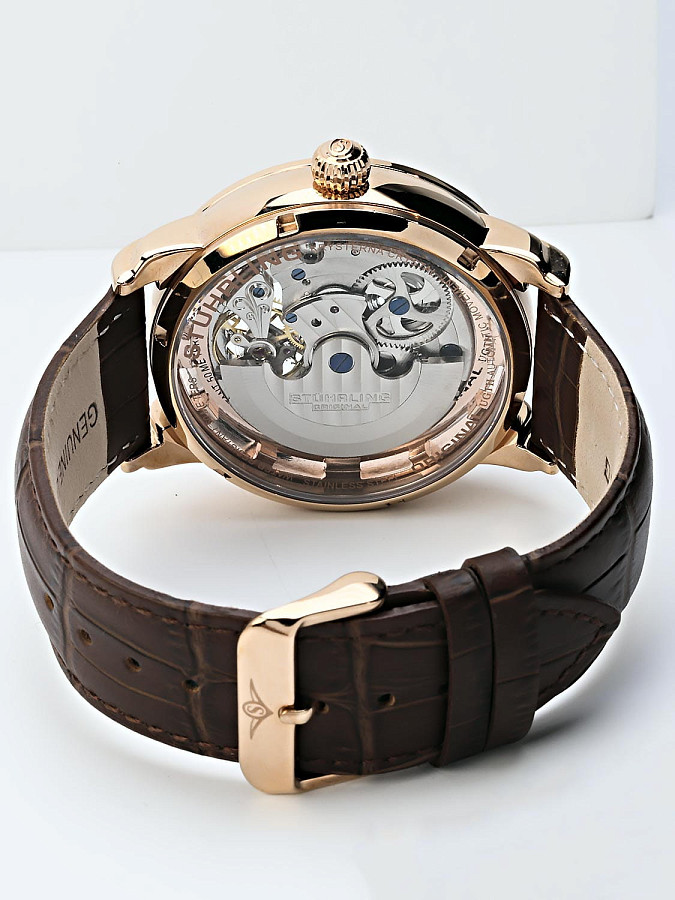 Часы Stuhrling Legacy 3924.3 — механические, сталь металл