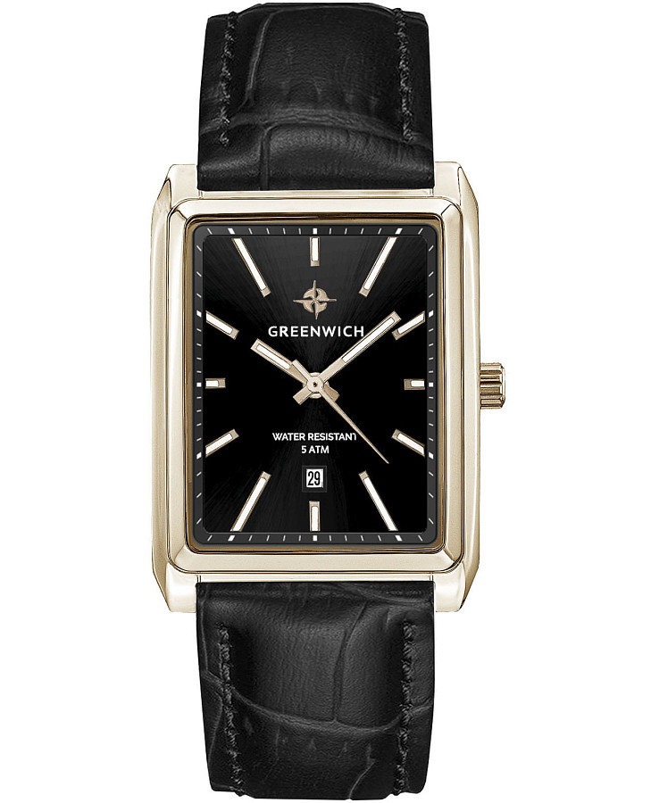 Часы Greenwich Galeon GW 571.41.11 — мужские, черный