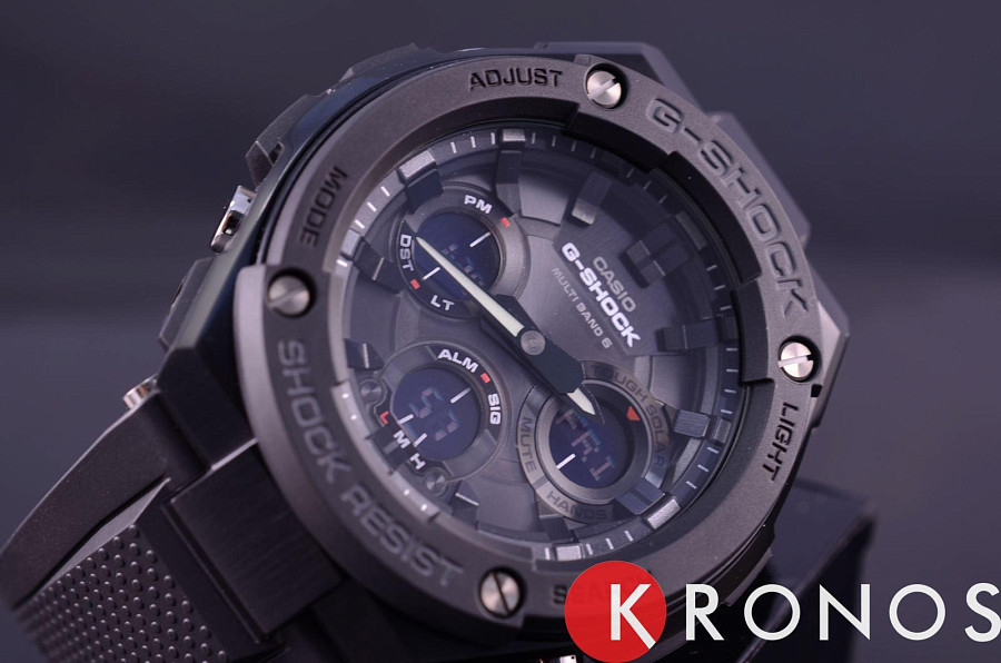 Часы Casio G-Shock GST-W100G-1B — артикул GST-W100G-1B, мужские