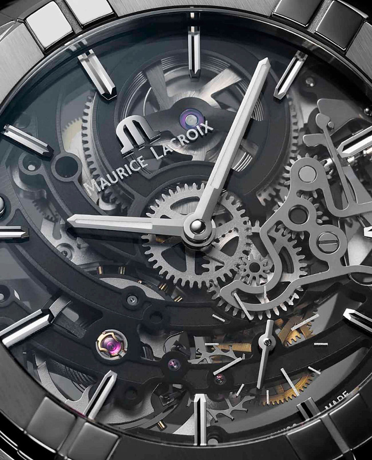 Часы Maurice Lacroix Aikon Automatic AI6028-SS001-030-1 — сталь металл, Швейцария
