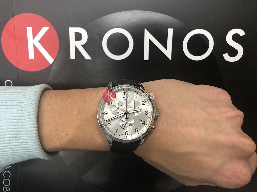Часы Tissot Chrono XL Classic T116.617.16.037.00 — кожаный, мужские