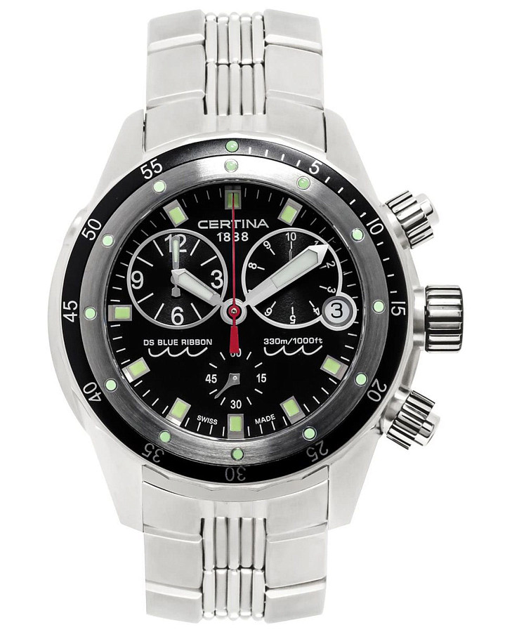 Часы Certina DS Podium C007.417.11.051.00 — мужские, черный