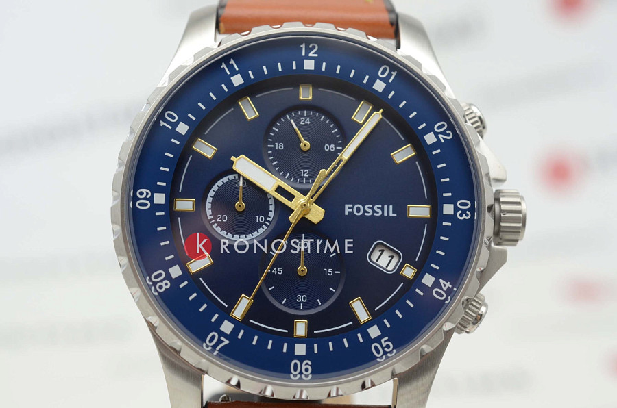 Часы Fossil Dillinger FS5675 — кожаный, мужские