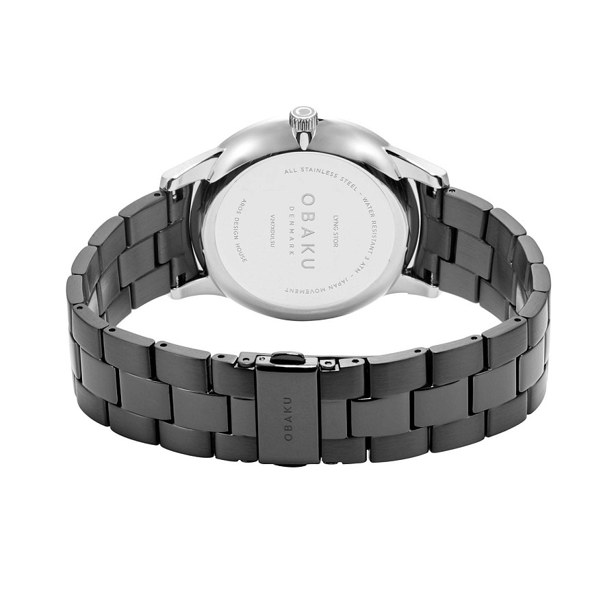 Часы Obaku Links V247XDULSU — металл сталь, Дания