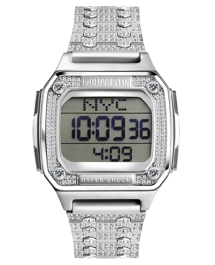 Часы Philipp Plein Hyper Shock PWHAA1121 — мужские, черный