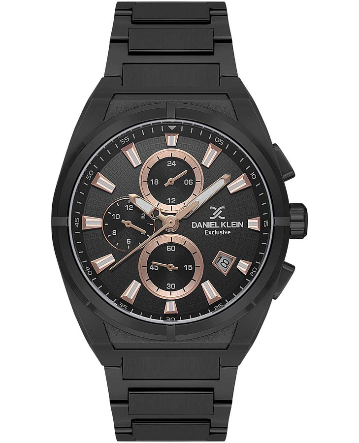 Часы Daniel Klein Exclusive DK.1.13750-5 — мужские, черный