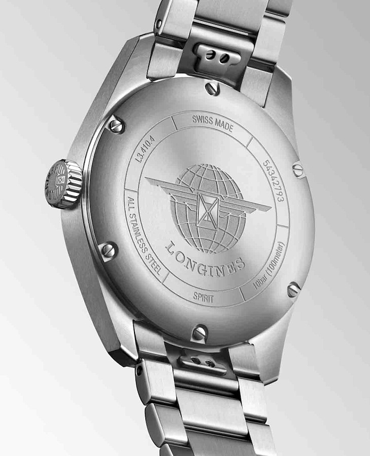 Часы Longines Spirit L3.410.4.53.6 — механические, Швейцария, мужские