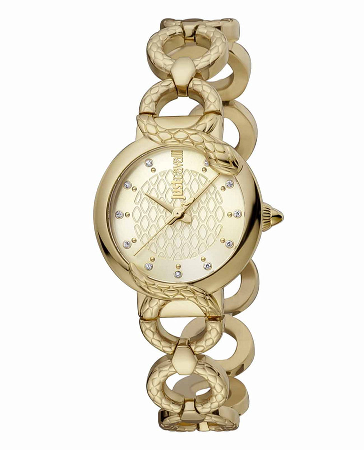 Часы Just Cavalli Animalier JC1L206M0025 — женские, золотистый