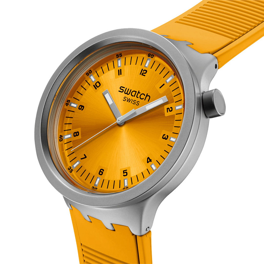 Часы Swatch Big Bold Irony Standard SB07S103 — кварцевые, металл сталь
