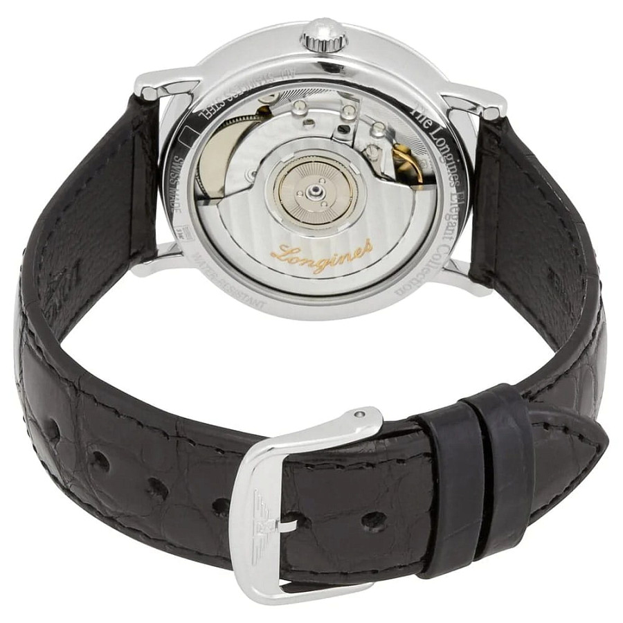 Часы Longines Elegant Collection L4.809.4.57.2 — кожаный, женские