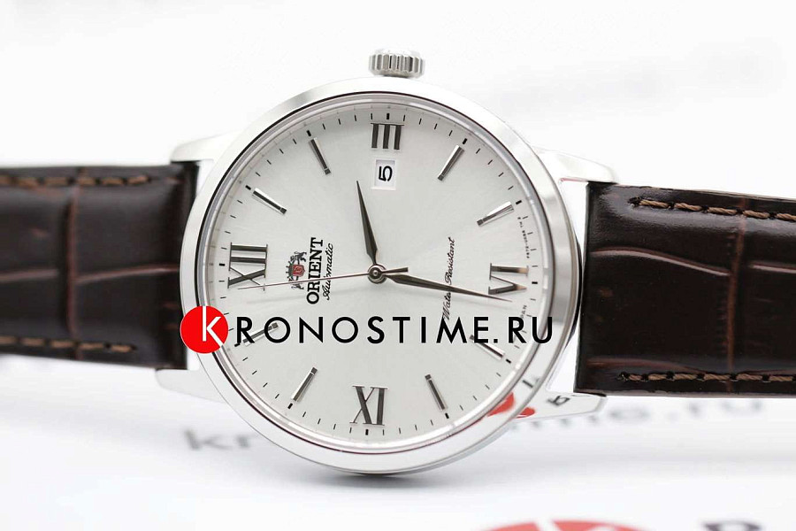 Часы Orient Classic Automatic RA-AC0F12S (RN-AC0F12S) — кожаный, мужские