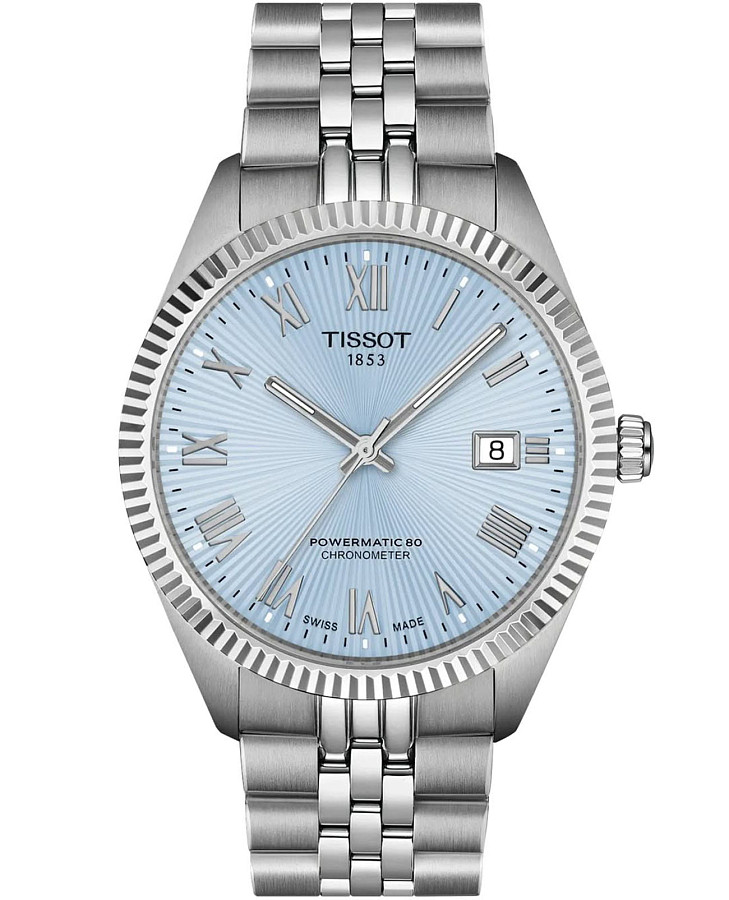 Часы Tissot Ballade 39 mm T156.408.11.353.00 — мужские, голубой