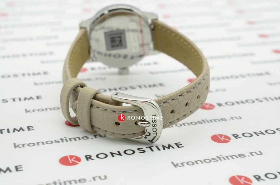 Часы Tissot Classic Dream Lady T129.210.16.033.00 — женские, бежевый