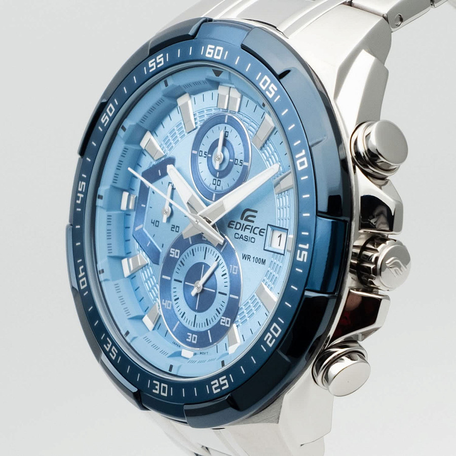 Часы Casio Edifice EFR-539DE-2A — сталь металл, Япония