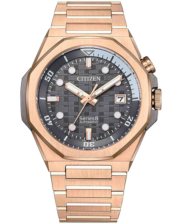 Часы Citizen Series 8 NB6069-53H — мужские, черный