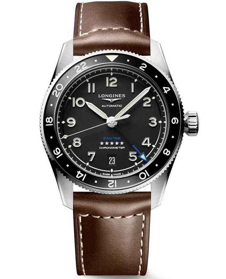 Часы Longines Spirit L3.802.4.53.2 — мужские, черный