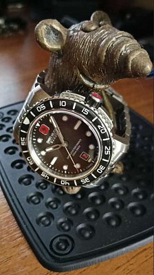 Фото покупателя: Швейцарские наручные часы Swiss Military Hanowa Black Marlin SMWGH0001702