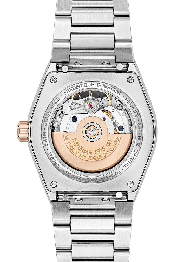 Часы Frederique Constant Highlife Ladies Automatic Heart Beat FC-310VD2NH2B — металл сталь, Швейцария
