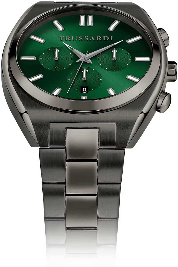 Часы Trussardi Metropolitan R2453159001 — нержавеющая сталь с ip-покрытием, мужские