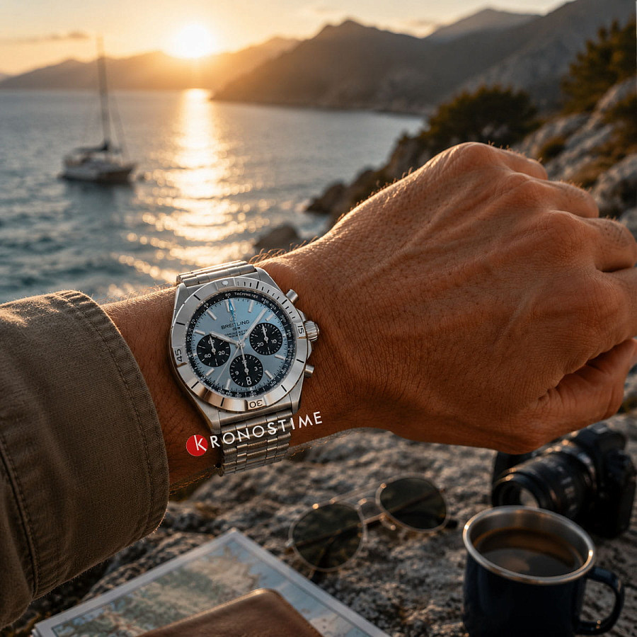 Часы Breitling Chronomat B01 Chronograph 42 mm PB0158101C1A1 — Швейцария, механические