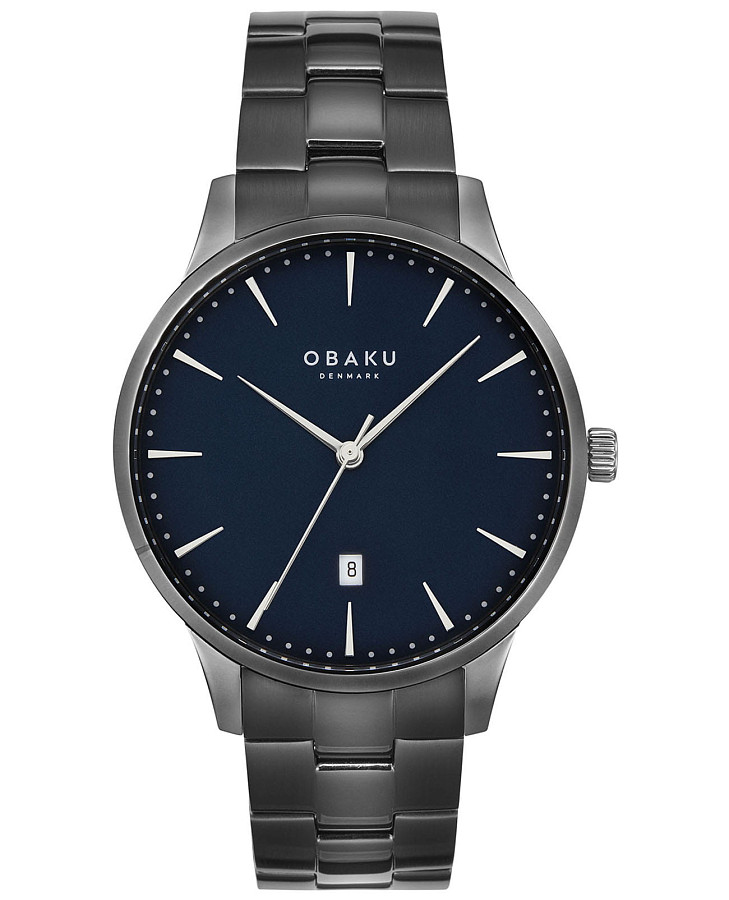 Часы Obaku Links V247XDULSU — мужские, синий