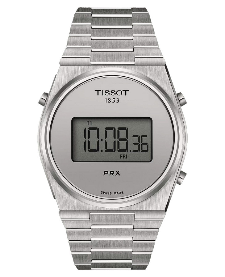 Часы Tissot PRX Digital T137.463.11.030.00 — мужские, антрацитовый