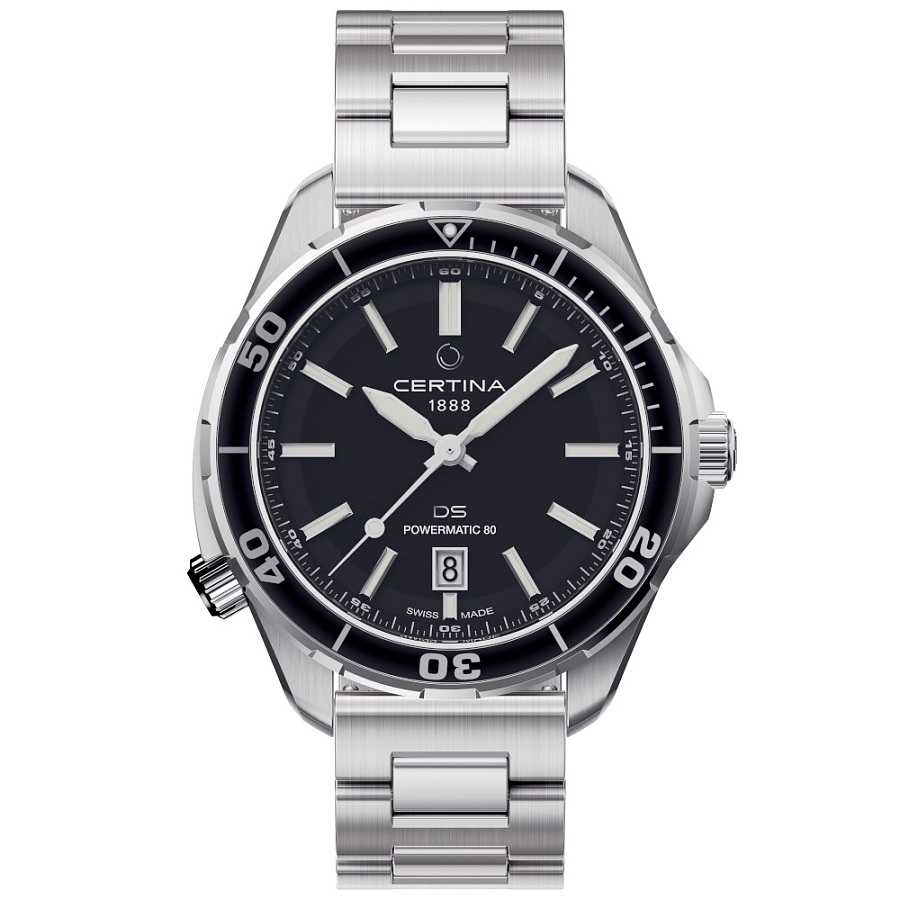 Часы Certina DS+ C041.407.19.051.00 — механические, Швейцария, мужские