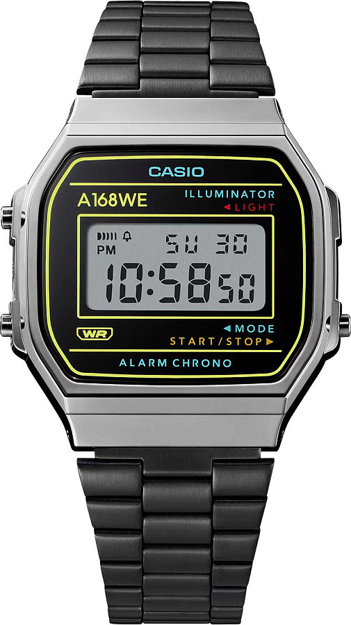 Часы Casio Vintage A168WEHB-1A — кварцевые, пластик