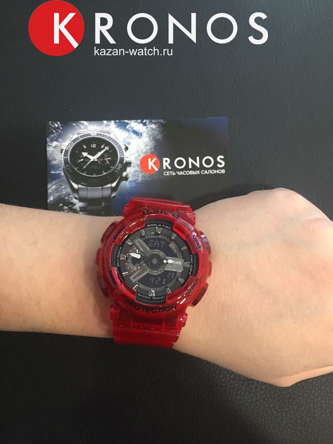 Часы Casio Baby-G BA-110CR-4A — артикул BA-110CR-4A