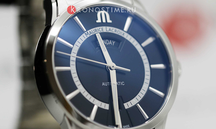 Часы Maurice Lacroix Pontos Day Date PT6358-SS002-334-1 — артикул PT6358-SS002-334-1