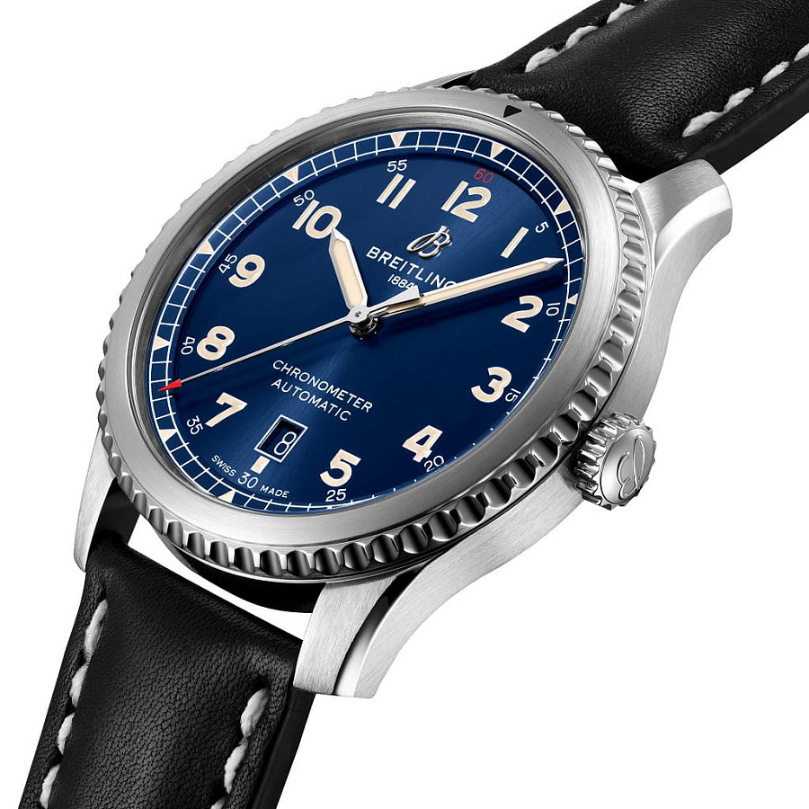 Часы Breitling Aviator 8 Automatic 41 A17315101C1X2 — механические, сталь металл