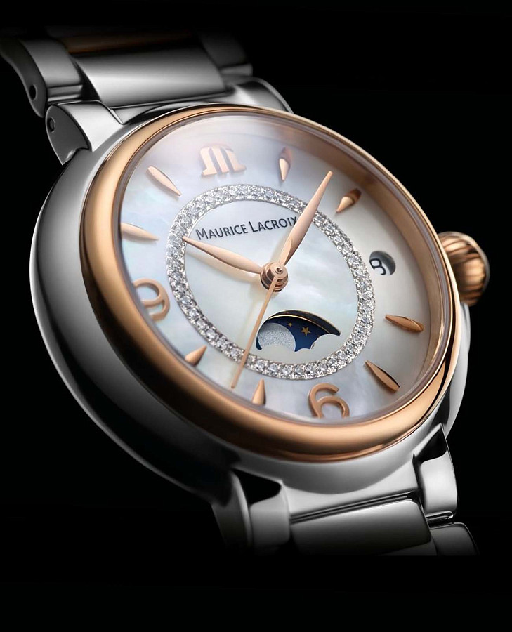 Часы Maurice Lacroix FIABA Date FA1084-PVP13-150-1 — кварцевые, металл сталь