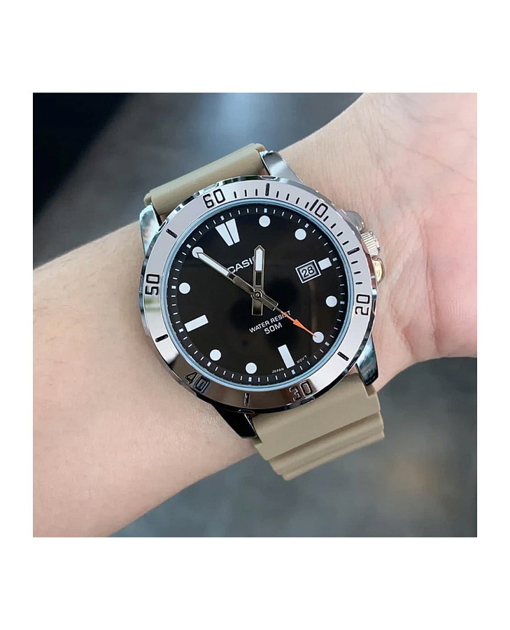 Часы Casio Collection MTP-VD01-5EVUDF — кварцевые, металл сталь