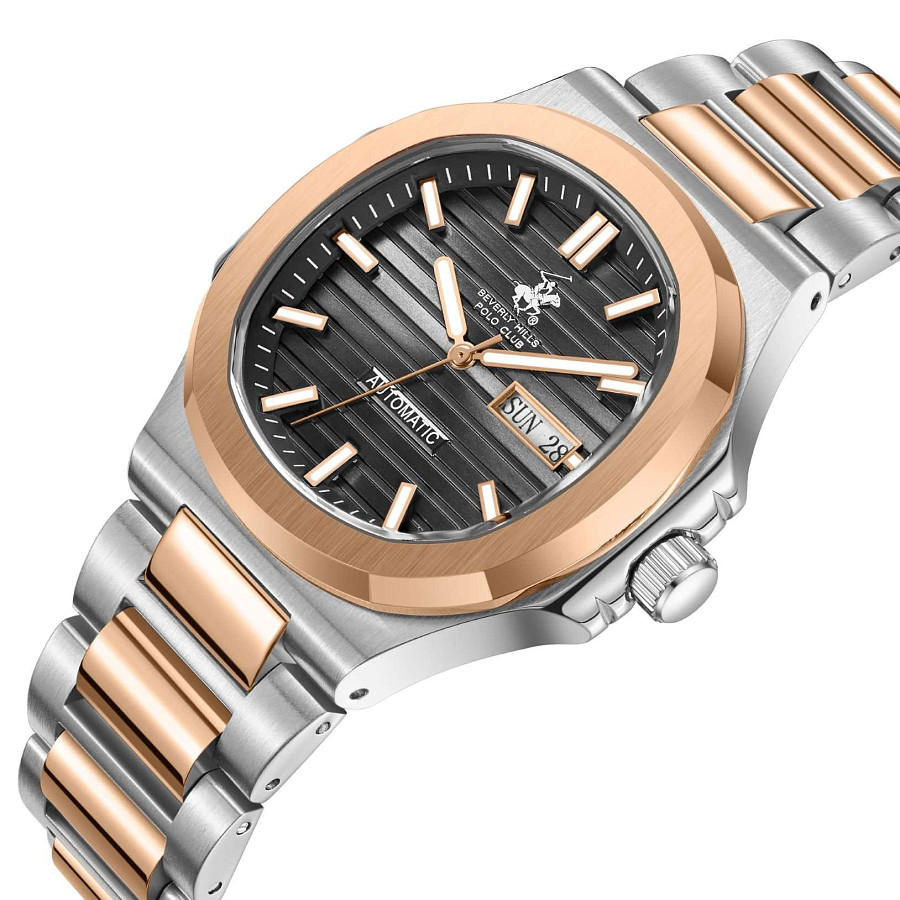 Часы Beverly Hills Polo Club BP3835X.560 — механические, сталь металл