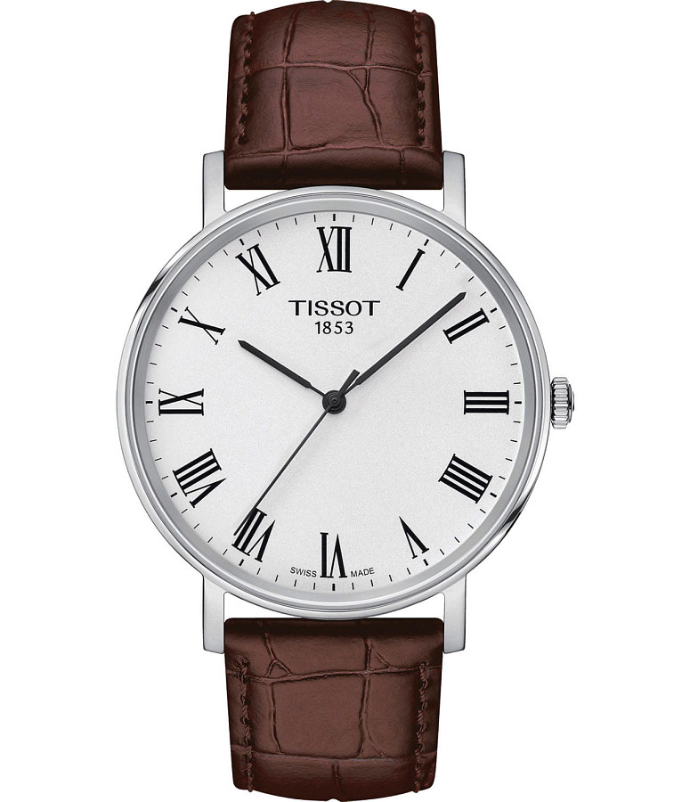 Часы Tissot Everytime Medium T109.410.16.033.00 — мужские, белый