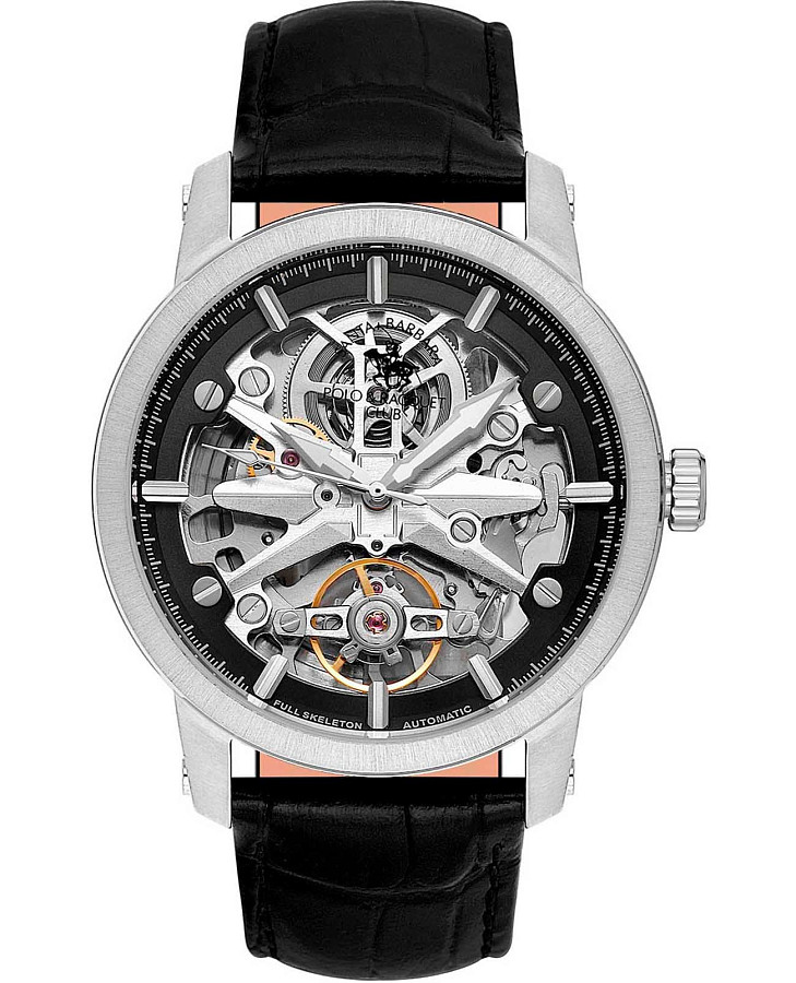Часы Santa Barbara Polo & Racquet Club Luxury SB.1.10564-2 — мужские, черный
