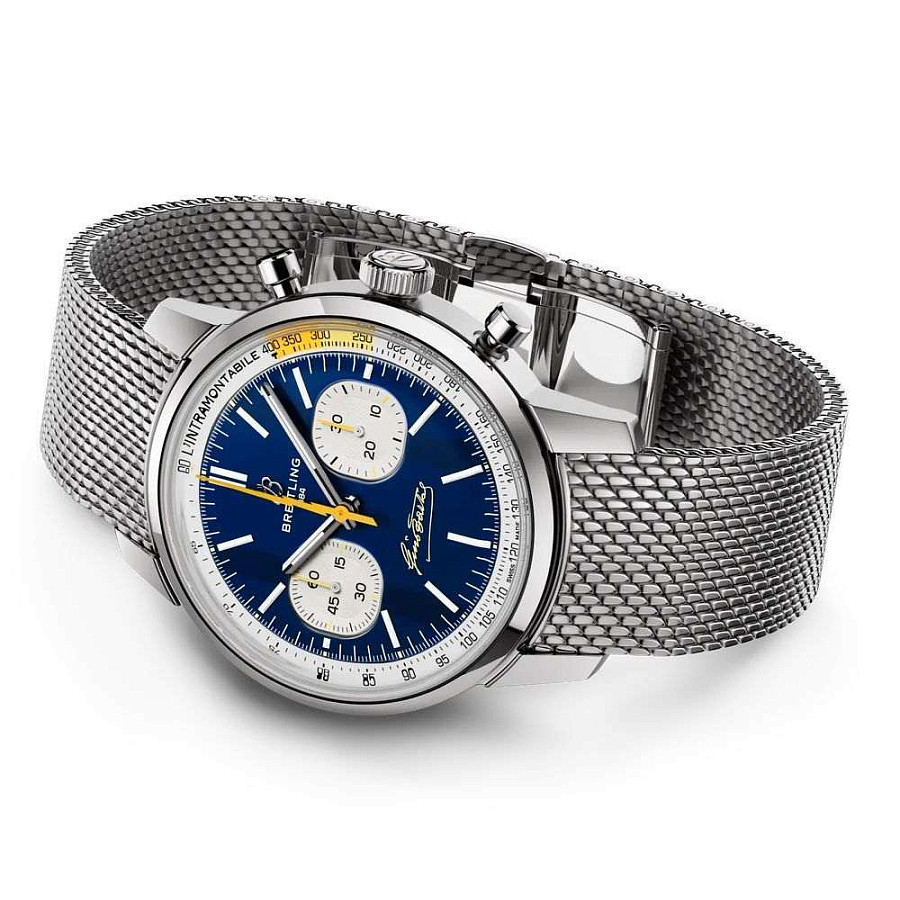 Часы Breitling Top Time B01 Gino Bartali AB01767A1C1A1 — нержавеющая сталь, мужские