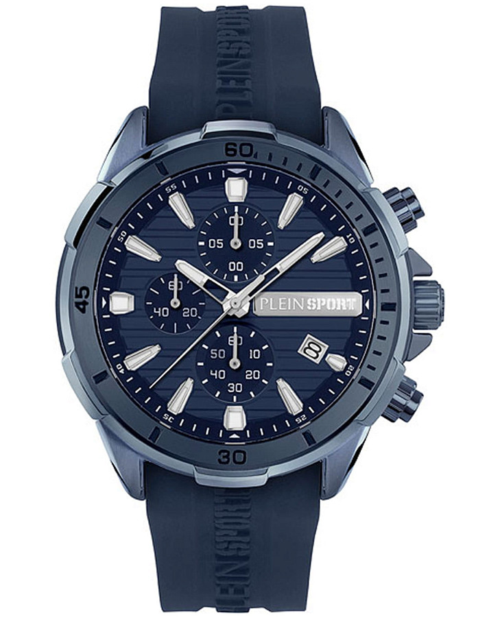 Часы Plein Sport Impact PSBEA0424 — мужские, синий