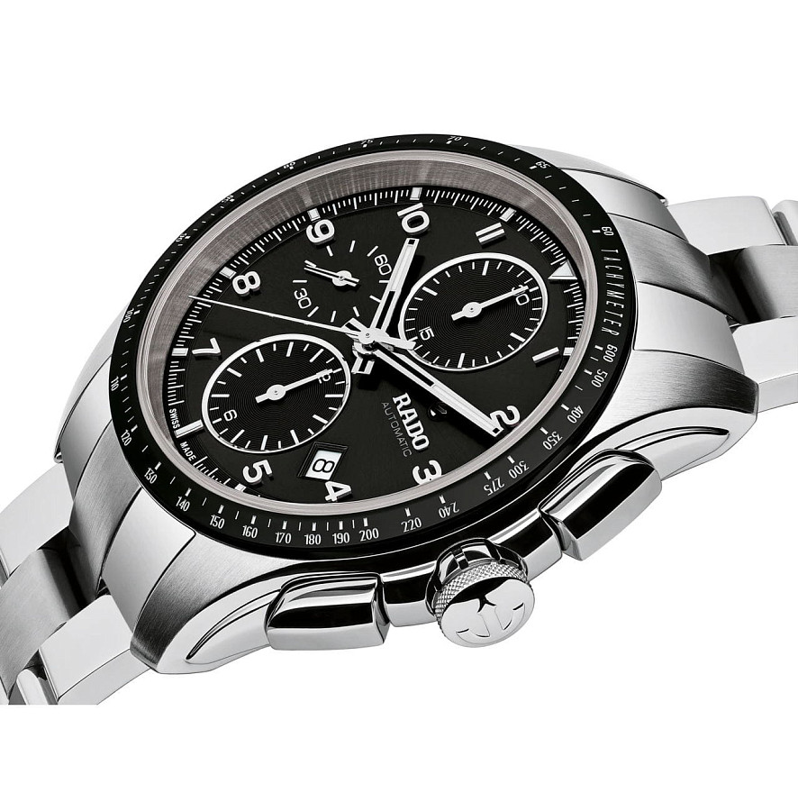 Часы Rado Hyperchrome Automatic Chronograph R32042153 — сталь керамика металл, Швейцария
