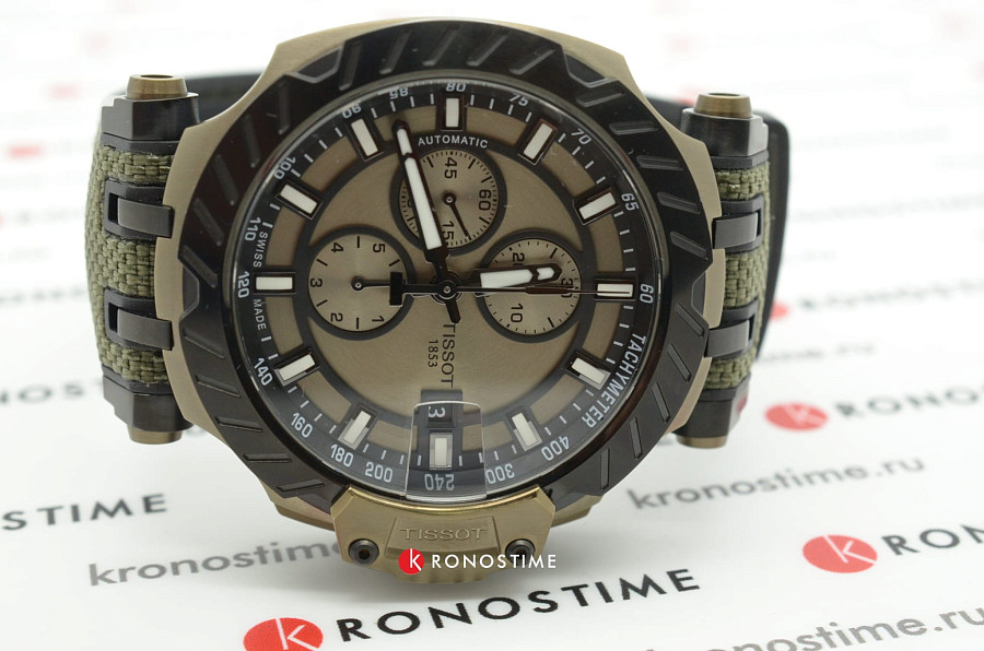 Часы Tissot T-Race Automatic Chronograph T115.427.37.091.00 — Швейцария, механические