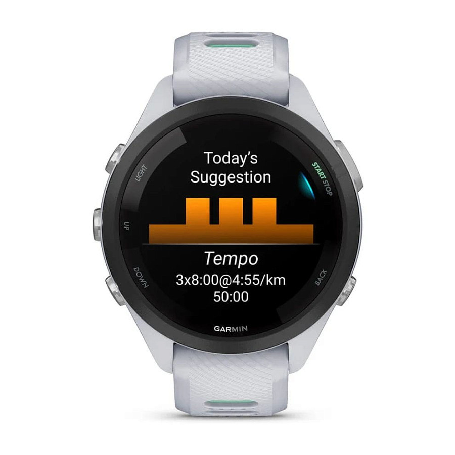 Часы Garmin Forerunner 265S 010-02810-14 — силикон, мужские