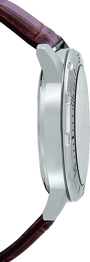 Часы Casio Collection MTP-VD01L-1BVUDF (MTP-VD01L-1B) — кожаный, мужские