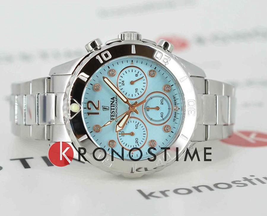 Часы Festina Boyfriend F20603/4 — кварцевые, металл сталь