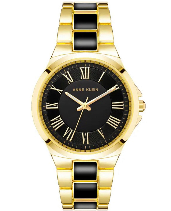 Часы Anne Klein Metals 3922BKGB — женские, черный