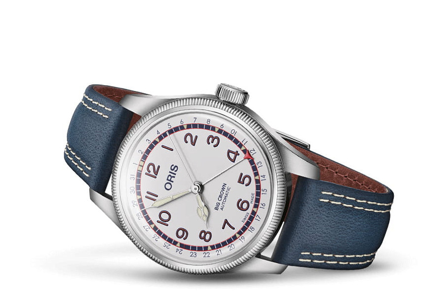 Часы Oris Big Crown Hank Aaron Limited Edition 01 754 7785 4081-Set — механические, сталь