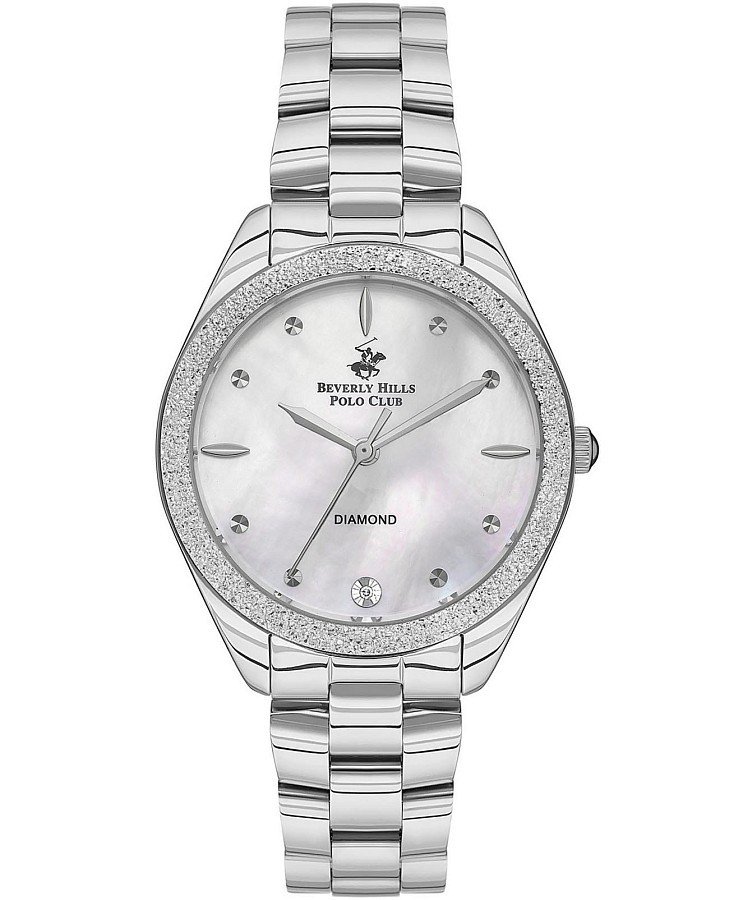 Часы Beverly Hills Polo Club BP3564C.320 — женские, перламутровый