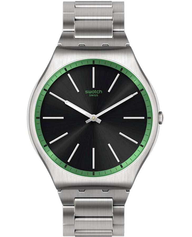 Часы Swatch Skin Irony 42 SS07S128G — женские, черный
